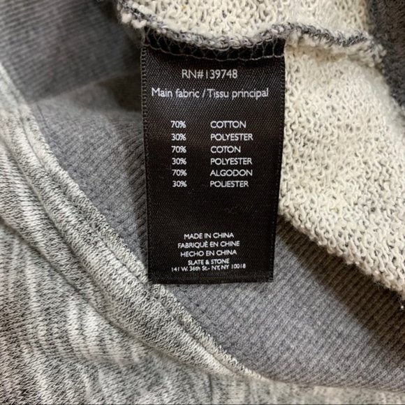 Slate & Stone Men's Marled Hoodie Sweatshirt - Picture 6 of 6